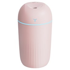 안이네 휴대용 미니 차량용 가정용 가습기 420ml, 핑크, SD05