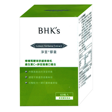 BHK's 淨荳膠囊食品, 1個, 60顆