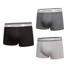 Calvin Klein 凱文克萊 underwear Cotton 棉質合身四角平口內褲3件組 NP28360-900