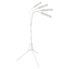 비상 LED 와이드 4헤드 삼각대 식물등 화이트, 1개