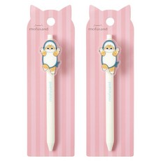 STUDIO EIGHT 莫普沙 壓克力中性筆 鯊魚 0.5mm, 混合色, 2個