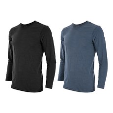 GIAT 吉亞特 男款 膠原蛋白蓄熱保暖衣 圓領 2件組 台灣製 8374756