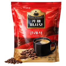 Caffe Massimo 經典自動販賣機用黑咖啡, 500g, 1入, 1個, 摩卡壺