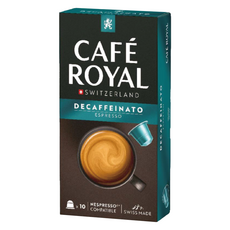 Cafe royal 瑞士產 精品咖啡/低咖啡因義式濃縮膠囊咖啡, 5.2g, 10個裝, 1組