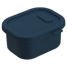 디아르 플래티넘 실리콘 냉동밥보관 밀폐용기 다크네이비, 1개, 200ml