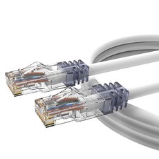 MYBESTFRIEND Panduit CAT.6A 23AWG 訂製網路線, 白色, 1個, 0.5m