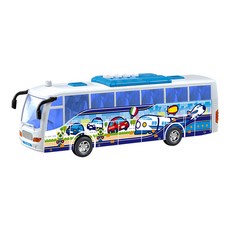 kidmate 孩子王 台灣好車隊 迷你城市巴士 Q版中英版, 混和顏色, 1個