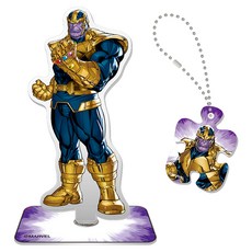 PUZZLE LIFE 漫威復仇者聯盟薩諾斯壓克力立牌 + 鑰匙圈套組 MAS306, 1套