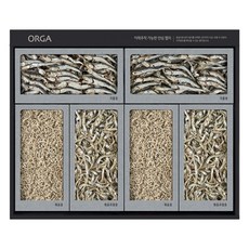 올가홀푸드 멸치 1호 선물세트 + 쇼핑백, 1세트