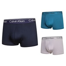 Calvin Klein 凱文克萊 underwear Microfiber Stretch 絲質合身四角平口內褲3件組 NB4409-310