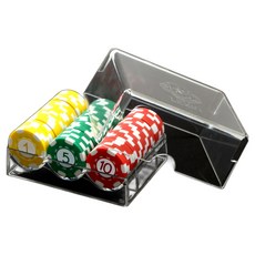 Lexio Plus 標示籌碼 1號套組, 黃色(1點), 綠色(5點), 紅色(10點), 1套