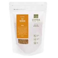 신선약초 캐나다산 볶은아마씨, 1개, 400g