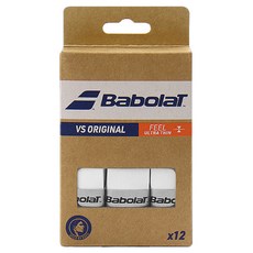 바볼랏 VS 오리지널 오버그립 654015 101 12p, 1개, 화이트