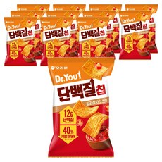 닥터유 오리온 단백질칩 칠리살사맛, 60g, 12개