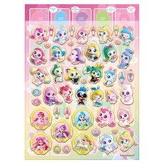 프린세스 캐치티니핑 쁘띠쁘띠 붙떼스티커, 은하수미디어, 상세내용 참조