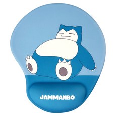 퓨전에프엔씨 포켓몬스터 젤 쿠션 마우스패드, 잠만보, 1개