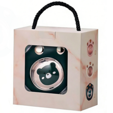 奧領 萌趣貓爪可愛暖手寶/恆溫速熱暖暖包/手握式便攜暖手蛋 禮盒裝, 墨綠色, 單一商品