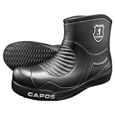 CAPOS 船上雨靴, 黑色, XXL