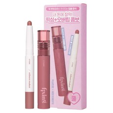 에뛰드 픽싱틴트 x 재창조 메이커 세트 쿨, 1개, 07 크린베리 플럼(픽싱틴트), 쿨오버립(재창조메이커)