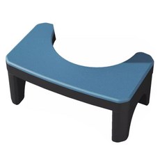 더자카 욕실 변기 발 받침대, 블루