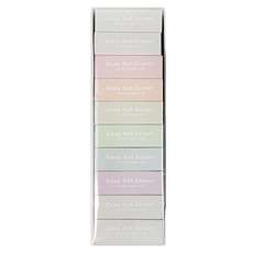 화랑 코지아트 미술용 지우개, 혼합색상, 10개