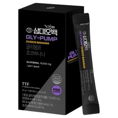 ThreeThingsForFiveHundredKilogram 甘油能量泵 巧克力香蕉 15入, 300g, 1個