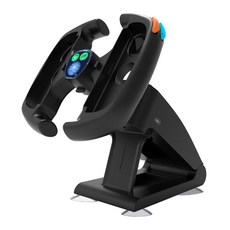 KjH SWITCH2 手把可充電賽車方向盤 黑色 1個 KJH-NS2-035