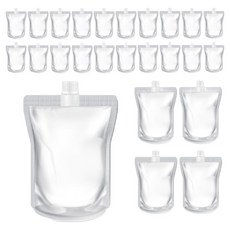 Yori Grida 外帶飲料透明吸嘴袋 200ml 10 x 17 cm, 미니(XS), 1개입, 25個