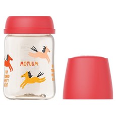 모윰 3세대 PPSU 올인원 젖병 노꼭지 드림포니, 썬레드, 1개, 170ml