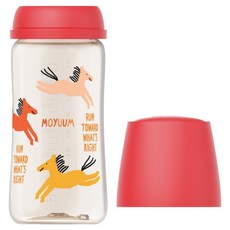모윰 3세대 PPSU 올인원 젖병 노꼭지 드림포니, 썬레드, 1개, 270ml