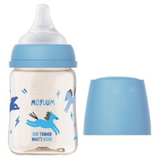 모윰 3세대 PPSU 올인원 젖병 유꼭지 드림포니, 아쿠아블루, 1개, 170ml
