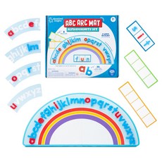 Educational Insights ABC 磁性字母板 EDI1662, 1個, 混合色