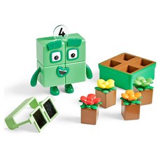 hand2mind Numberblocks 公仔 數字積木 四的花園 IN97584, 1個