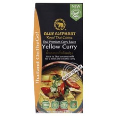 블루엘리펀트 옐로우 커리 소스, 200g, 1개