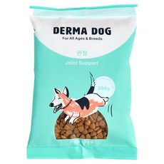 더마독 전연령 강아지 관절체중 건식사료, 뼈/관절강화, 250g, 1개