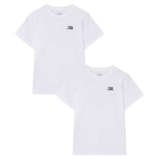 NBA키즈 스몰 로고 티셔츠 2p