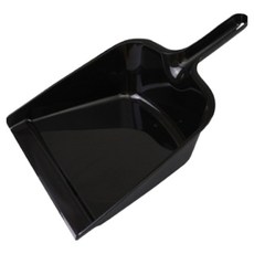 White Horse 桌上型堅固畚箕, 黑色, 1個