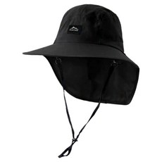 디스티프 캠핑 낚시용 아웃도어 넥커버 모자, 블랙