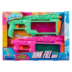 SUPERSOAKER Nerf 超威水槍系列瞬吸式2件組, 混和顏色, 1套