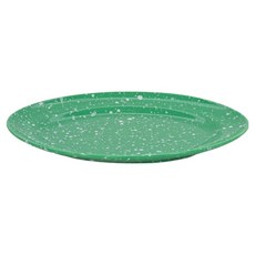 TOMATOMS 新復古陶瓷小吃用多用途料理盤 橢圓形, 綠色