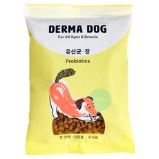 더마독 전연령 강아지 유산균 장 건식사료, 장건강/유산균, 250g, 1개
