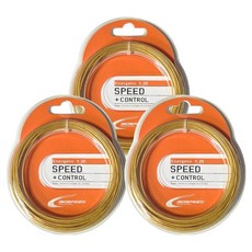 아이소스피드 테니스스트링 ENERGETIC, 내추럴, 3개