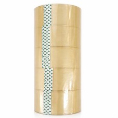 데일리툴 저소음 택배 경포장용 투명 박스테이프 48mm x 40m, 5개