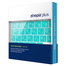 finepia 防指紋 三星 Galaxy Book Pro 360 NT950QDB / NT951QDB / NT950QDY 適用 馬卡龍文字印刷鍵盤膜, 薄荷綠, 1個