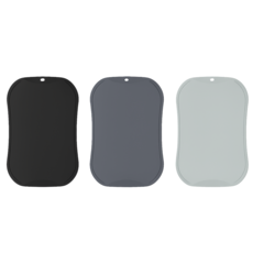 doble 不留刀痕砧板 炭灰色 + 藍灰色 + 天空藍, 1套, 中型砧板 x 3