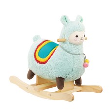 B.toys 搖搖羊駝 露比, 藍色, 1個