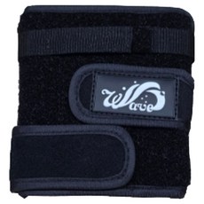 웨이브 바이오 락 볼링 손목보호대, 1개, 블랙