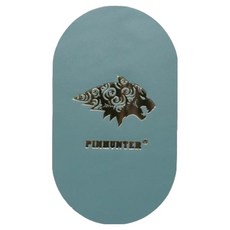 핀헌터 프리미엄 소가죽 볼타월 타원형, 랜덤발송, 1개