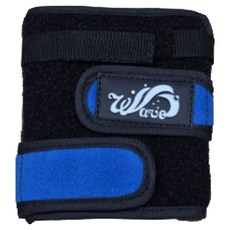 Wave Bio Lock 保齡球護腕, 1個, 藍色