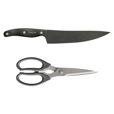 doble 高級主廚刀 + 廚房剪刀 2件組, 1套, 主廚刀 + 料理剪刀